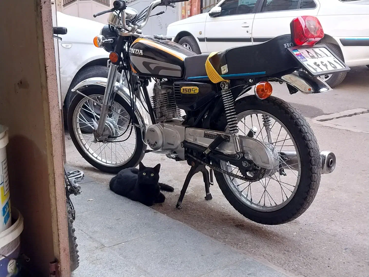 هوندا۱۲۵|موتورسیکلت|رشت, پاره بیجار|دیوار