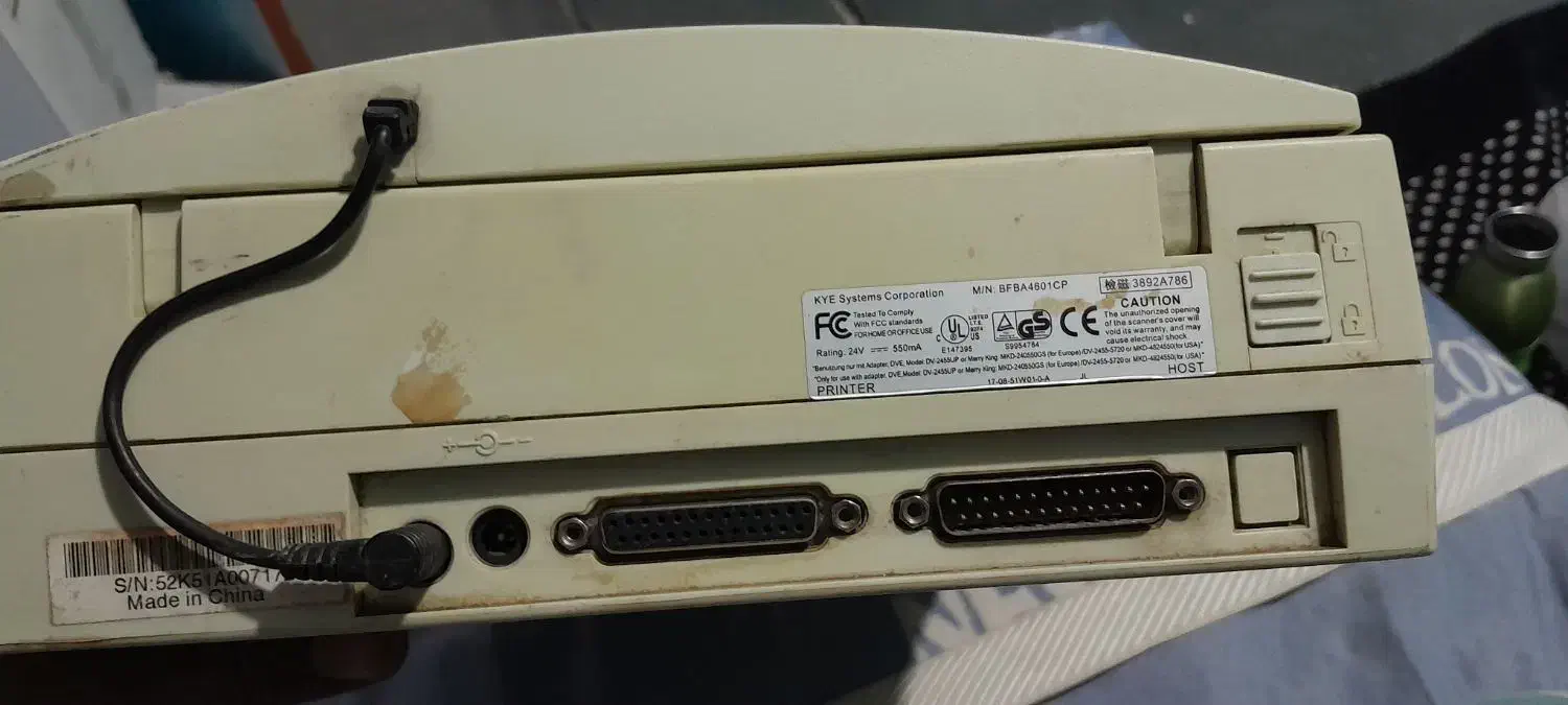 اسکنر رنگی جنیوس|پرینتر، اسکنر، کپی، فکس|اراک, |دیوار