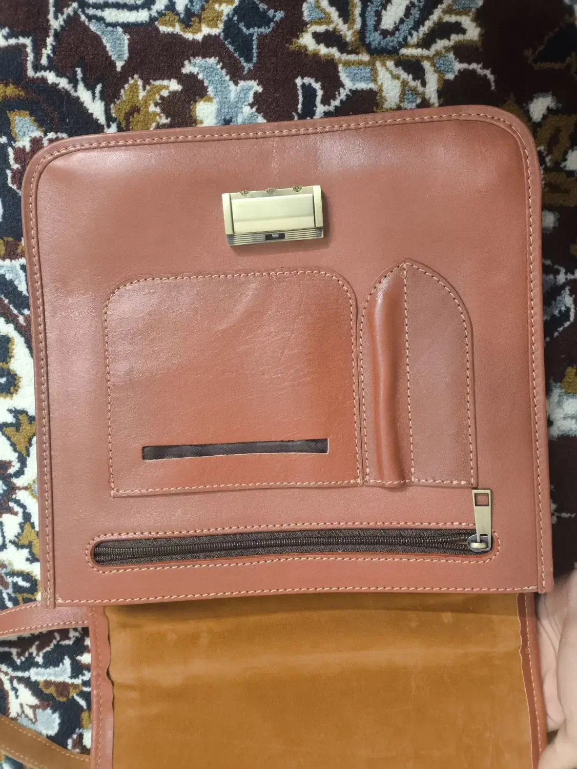 کیف اداری چرم دوشی|لوازم التحریر|یزد, |دیوار