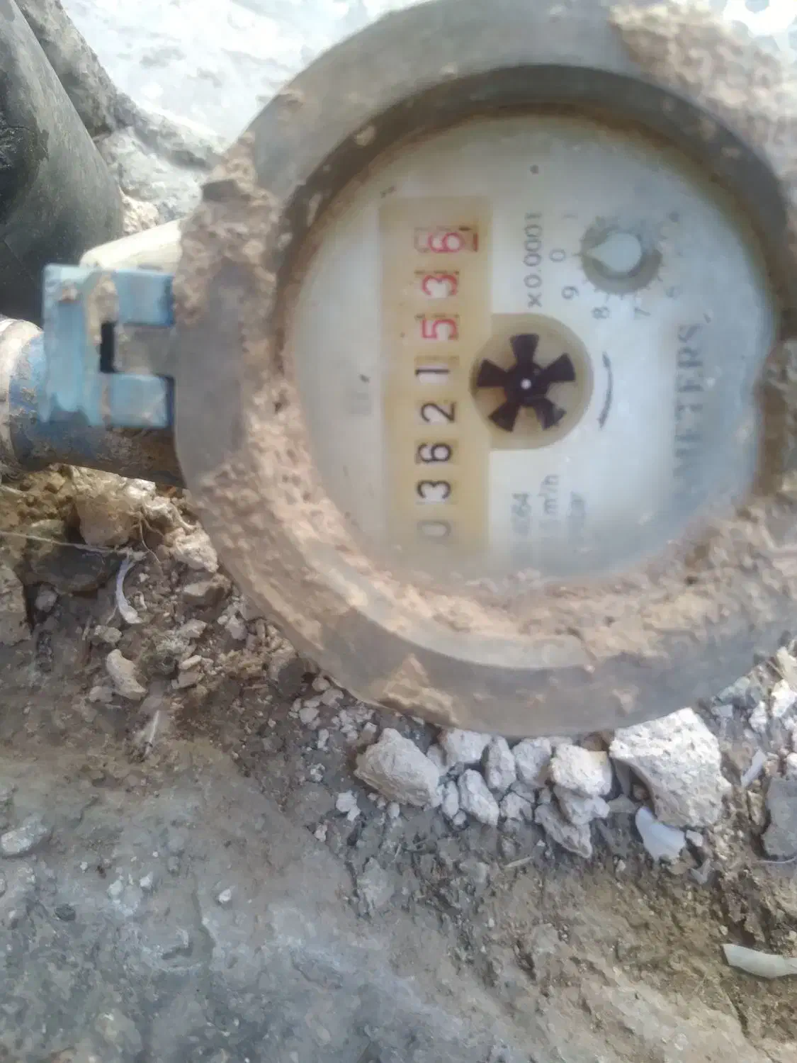 کنتور سرقت رفته. جهت پیدا کردن مژگانی داده میشود|اشیا|کوهدشت, |دیوار