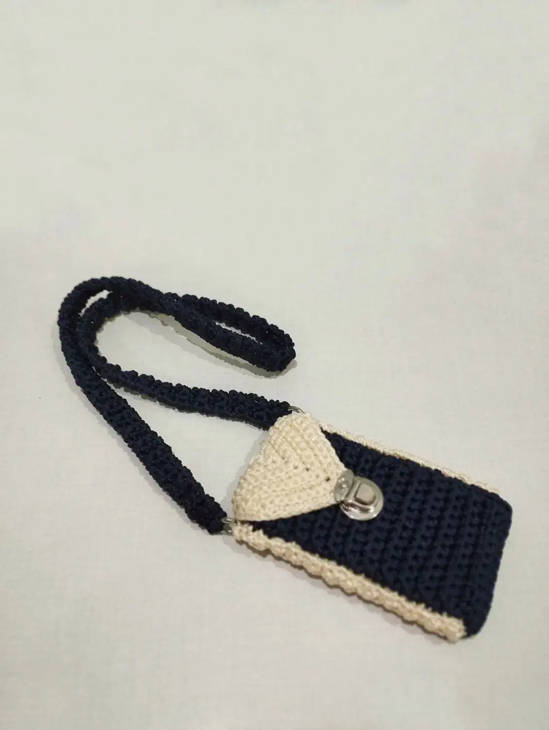 کیف موبایل گوشی دستبافت بافتنی|کیف، کفش، کمربند|قوچان, |دیوار