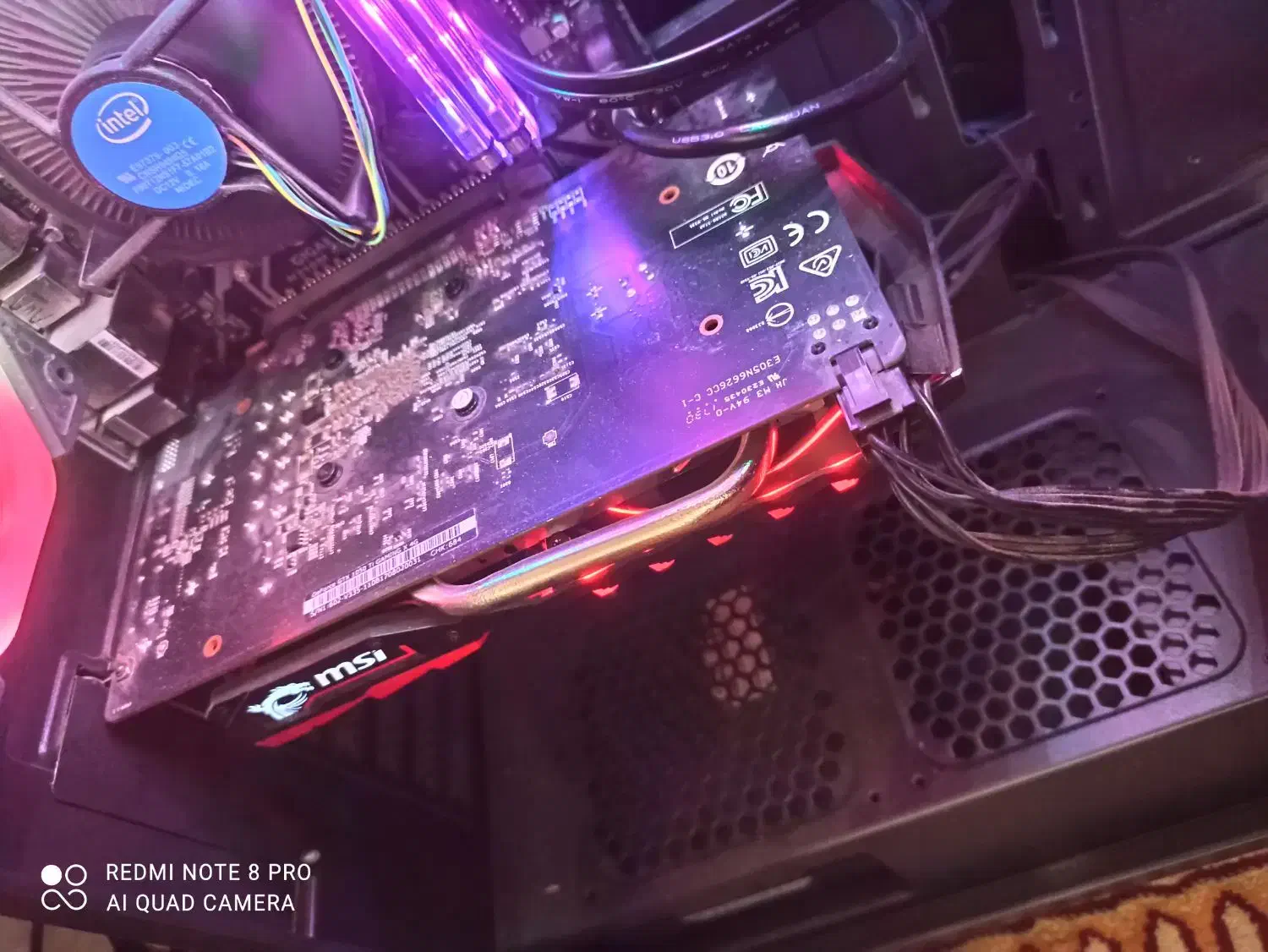 Msi GTX 1050TI 4G|قطعات و لوازم جانبی رایانه|قم, شهر قائم|دیوار