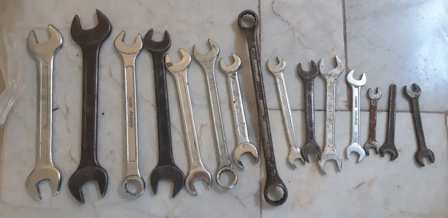 آچار۱۵ عدد دوجفت بوق|ابزارآلات|الوند, |دیوار