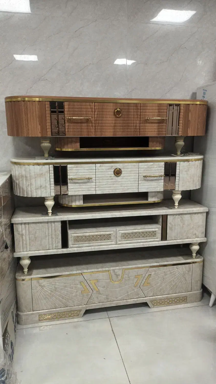 جا تلویزیون کلاسیک|میز تلویزیون|الوند, |دیوار