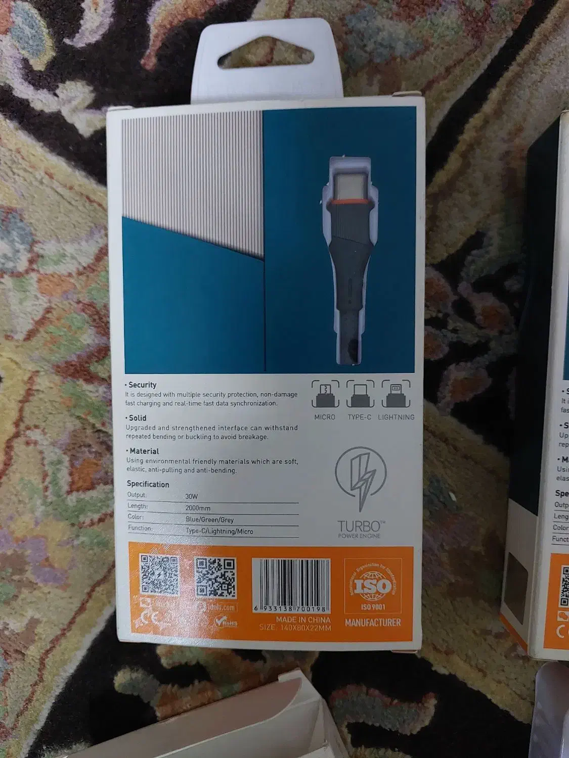 کابل شارژر|لوازم جانبی موبایل و تبلت|تهران, راه آهن|دیوار