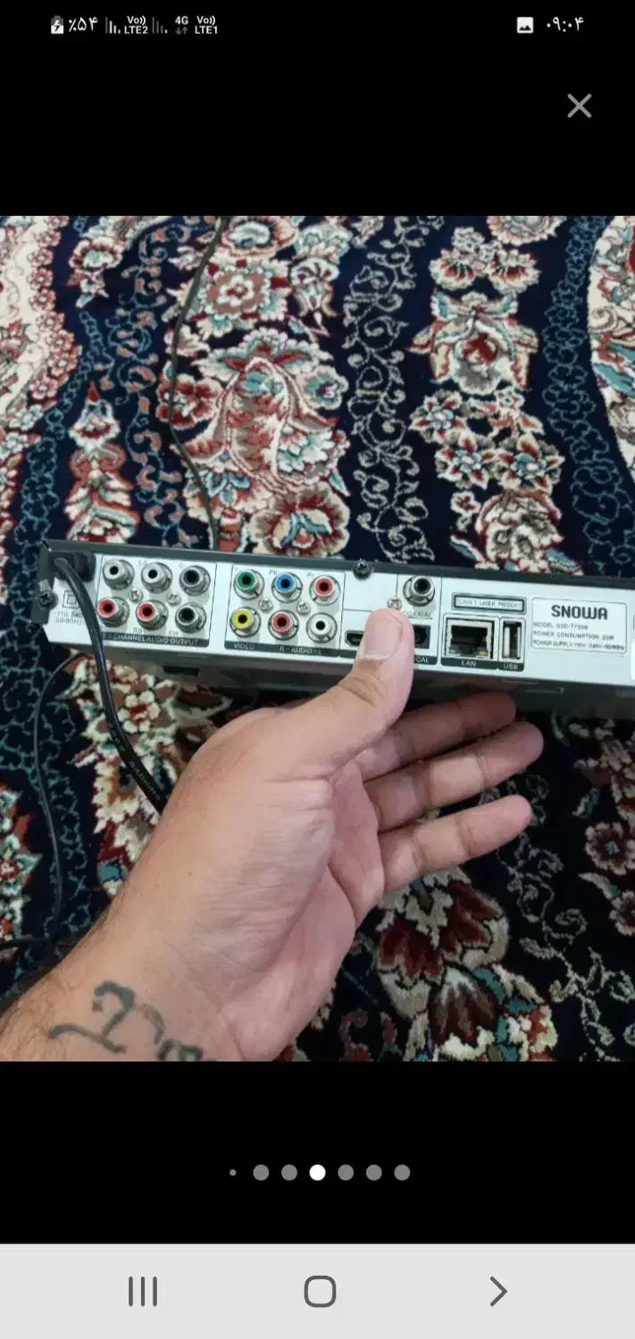 دی وی دی|پخش‌کننده DVD و ویدیو|کرمانشاه, |دیوار