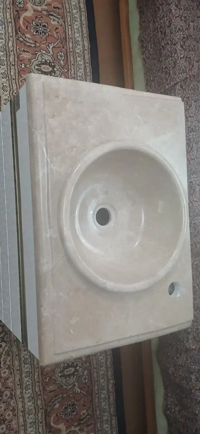 روشویی کابیندار سنگی نو|لوازم حمام|اردبیل, |دیوار