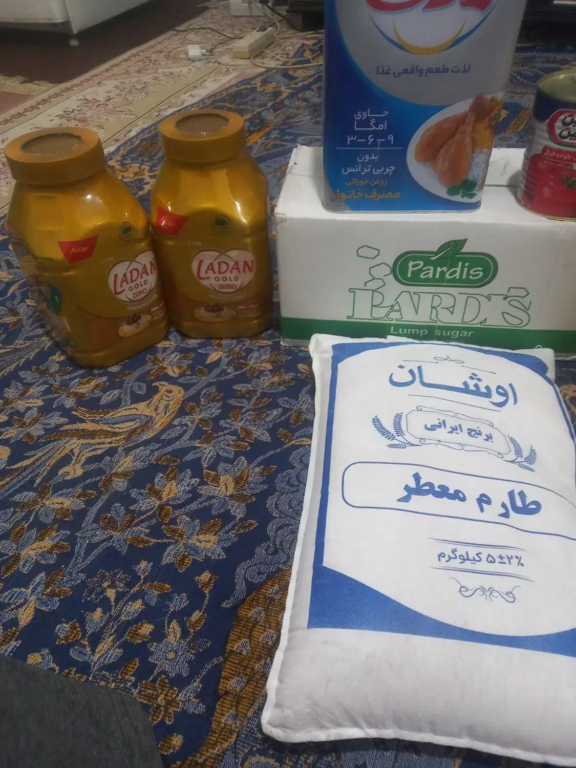 دو عدد روغن نیمه جامد برنج طارم ایرانی|خوردنی و آشامیدنی|مشهد, حجاب (شهرک غرب)|دیوار