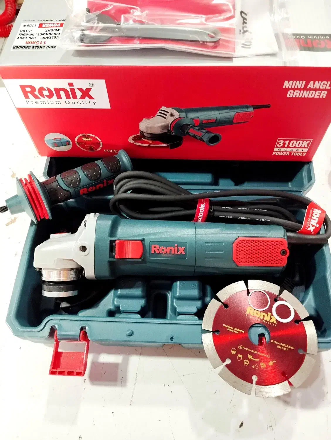 مینی سنگ فرز 1100 وات دیمردار رونیکس مینی فرز|ابزارآلات|شیراز, نصر|دیوار