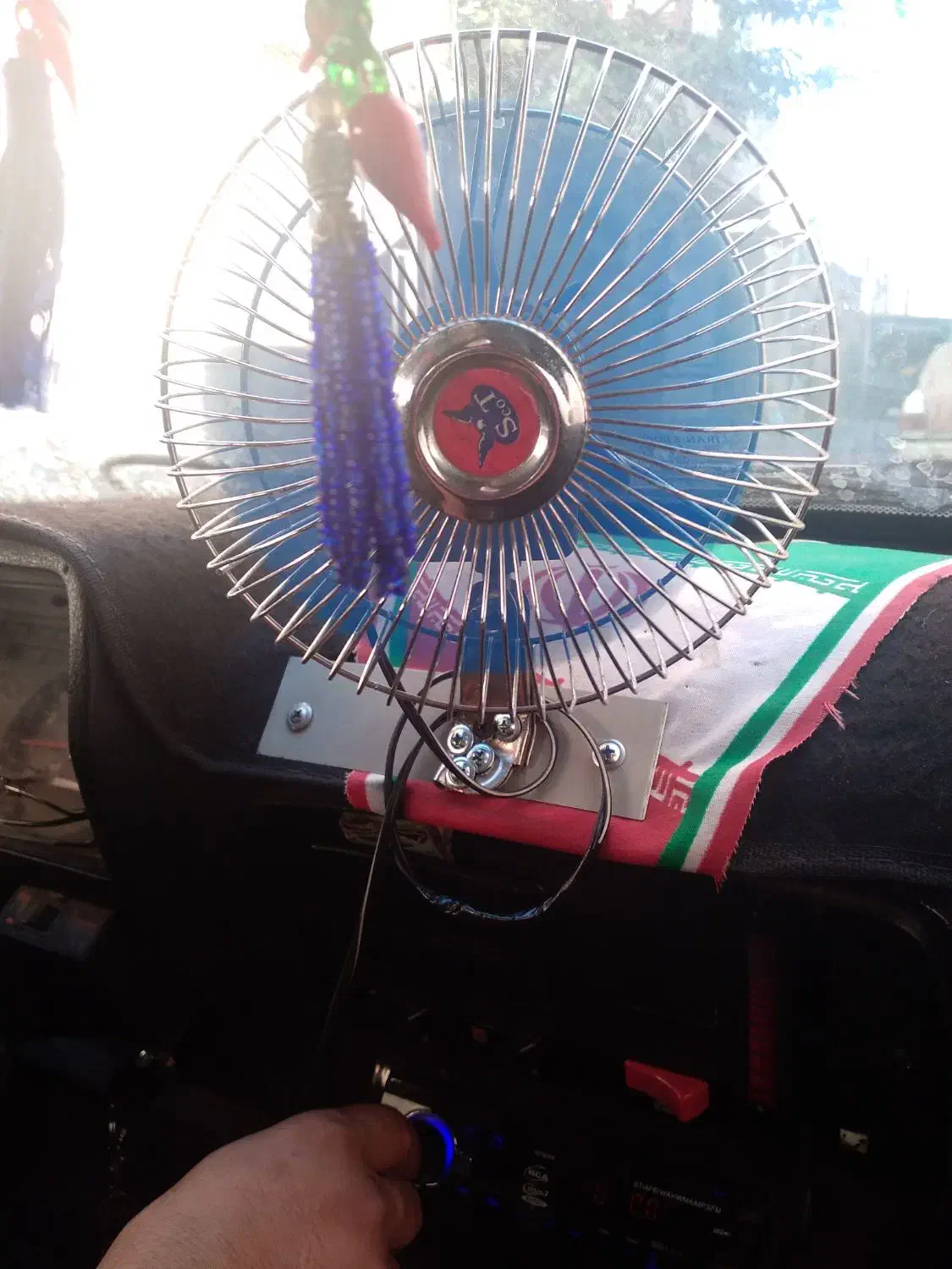 پنکه فندکی سالم وکم کارکرد|پنکه و تصفیهکنندهٔ هوا|تبریز, |دیوار