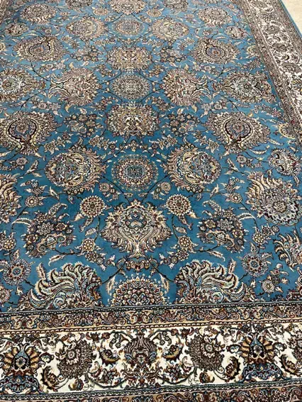 دو عدد فرش ۱۲ متری ۷۰۰ شانه نگین مشهد درجه یک یک|فرش|دزفول, |دیوار