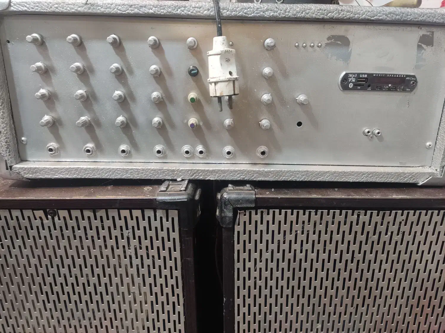 آمپلی فایر و باند فلش خور و بلوتوث دار|سیستم صوتی خانگی|خوی, |دیوار