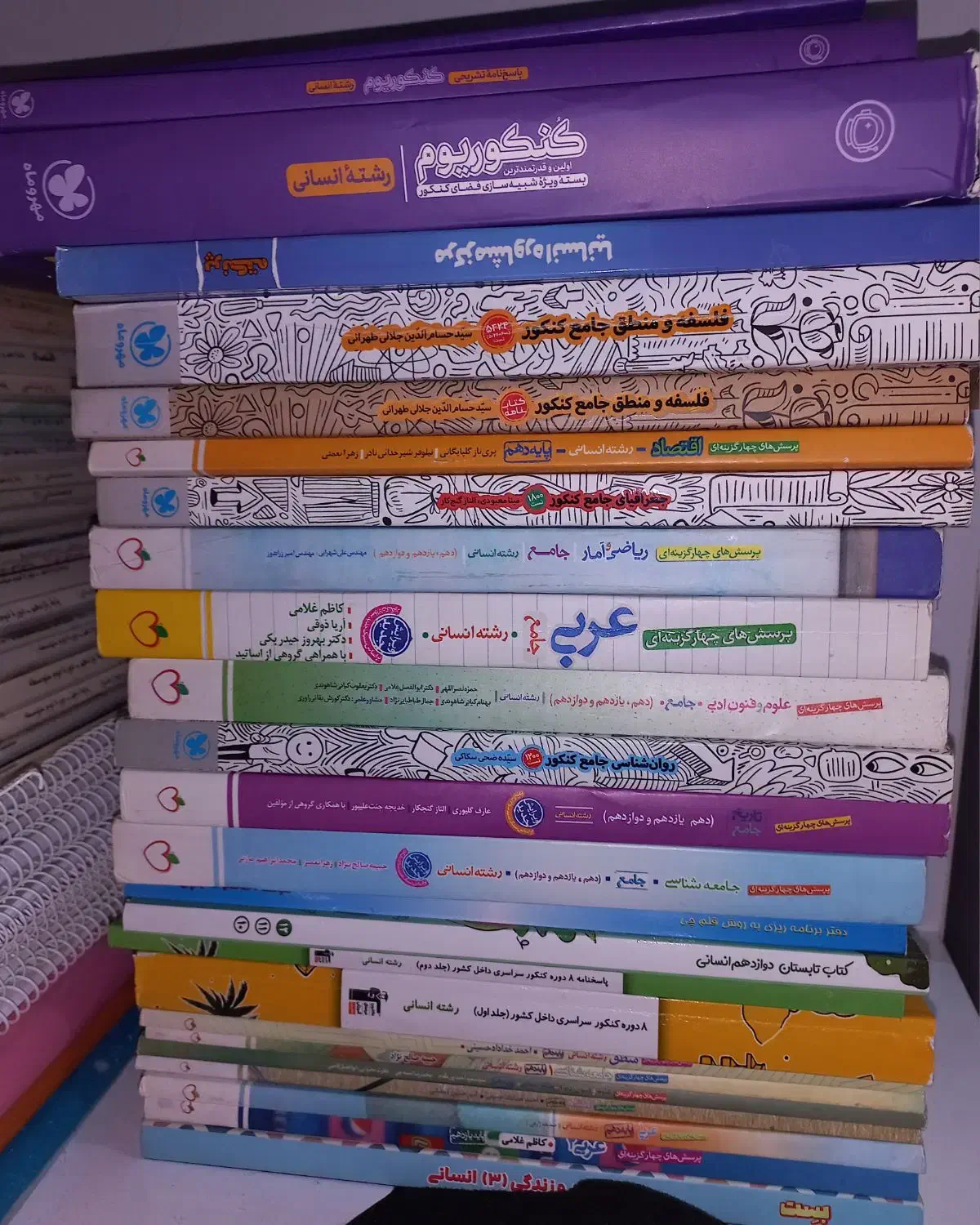 کتاب های تست رشته انسانی|کتاب و مجله آموزشی|گنبد کاووس, |دیوار