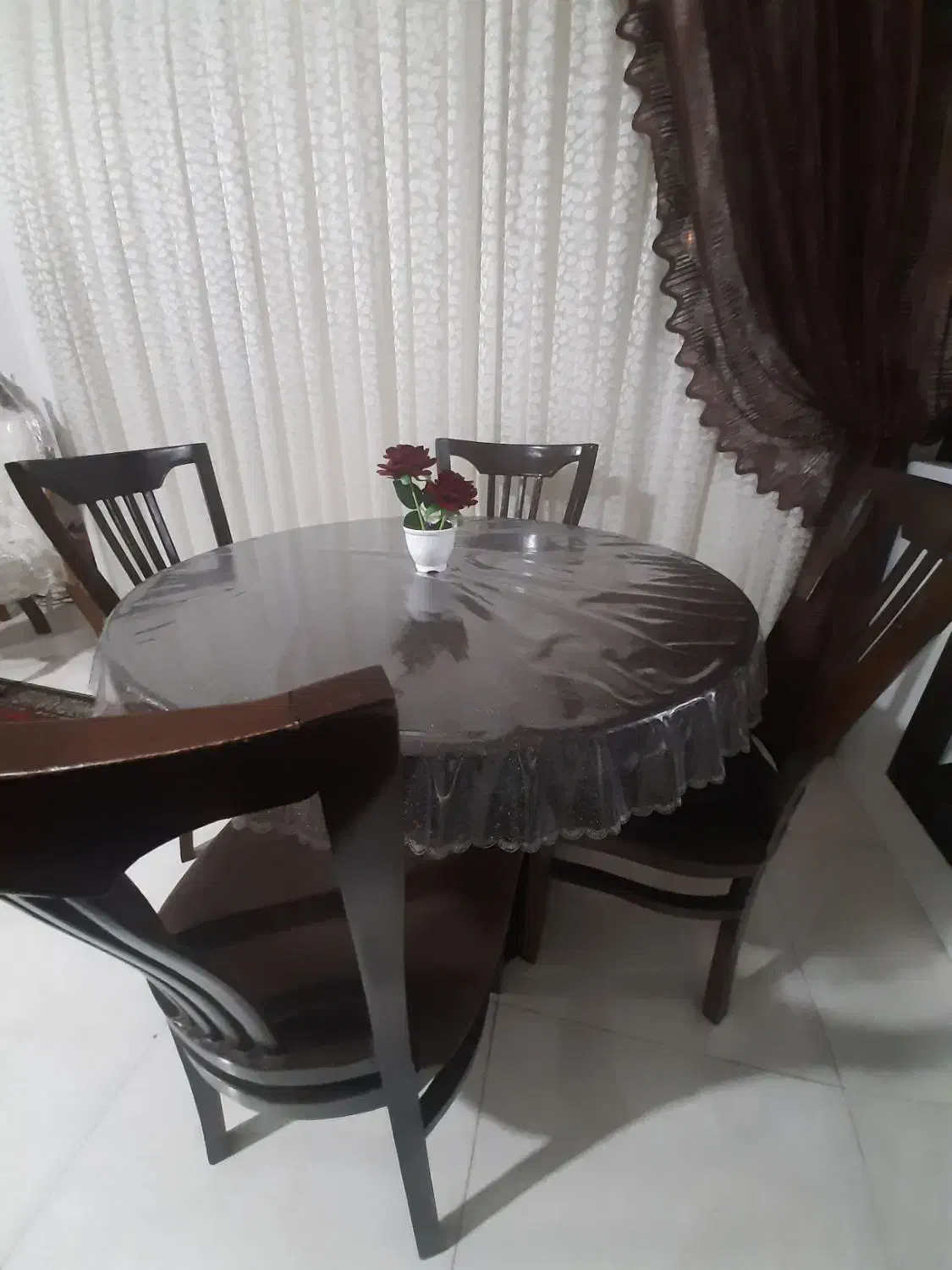 میز ناهار خوری|میز و صندلی غذاخوری|خوانسار, |دیوار