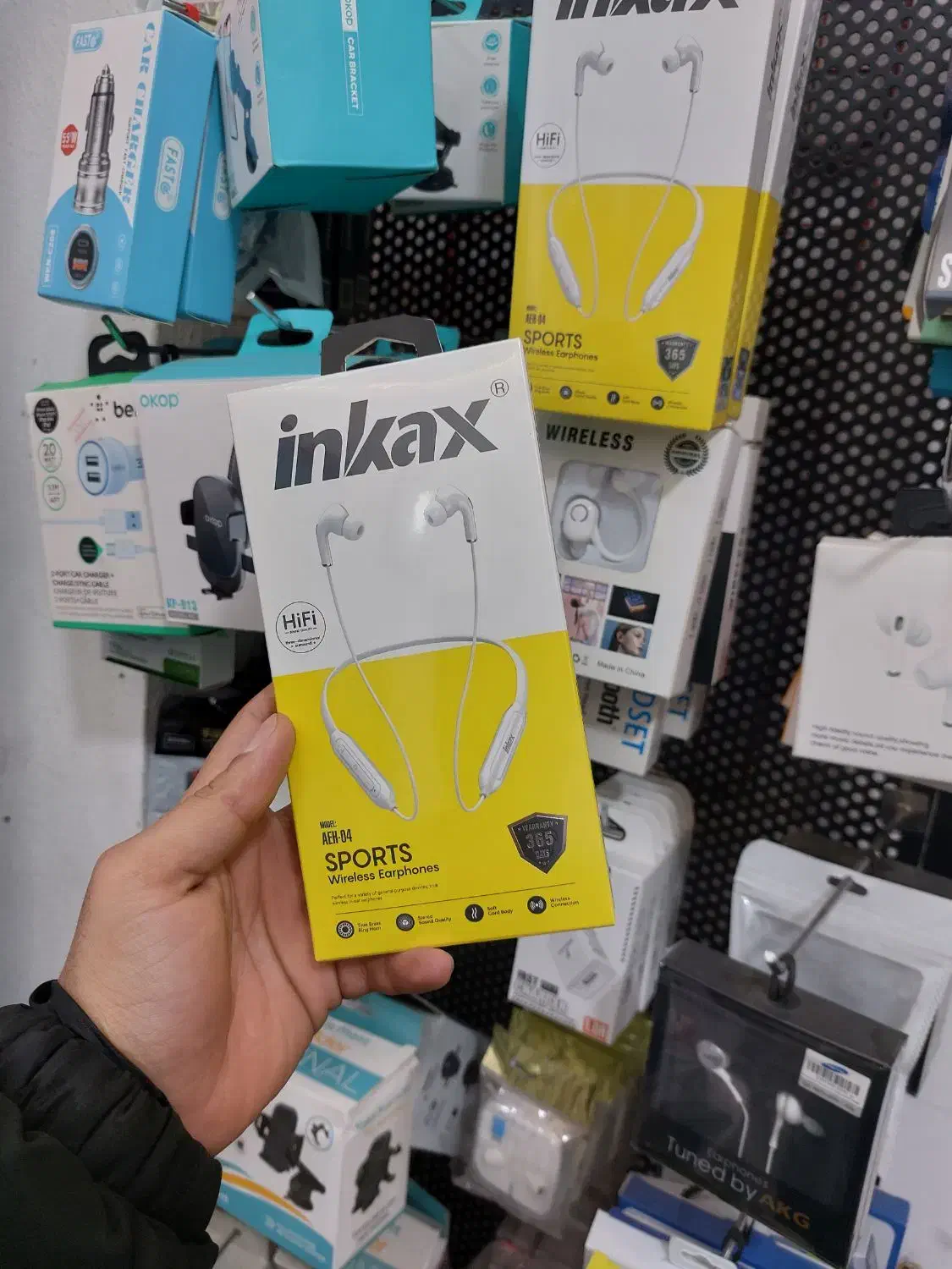 گردنی بلوتوثی inkax پرو|لوازم جانبی موبایل و تبلت|رشت, شالکو|دیوار