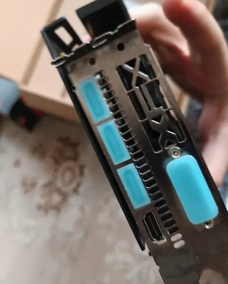xfx rx580 oc+ تمیز|قطعات و لوازم جانبی رایانه|خوی, |دیوار