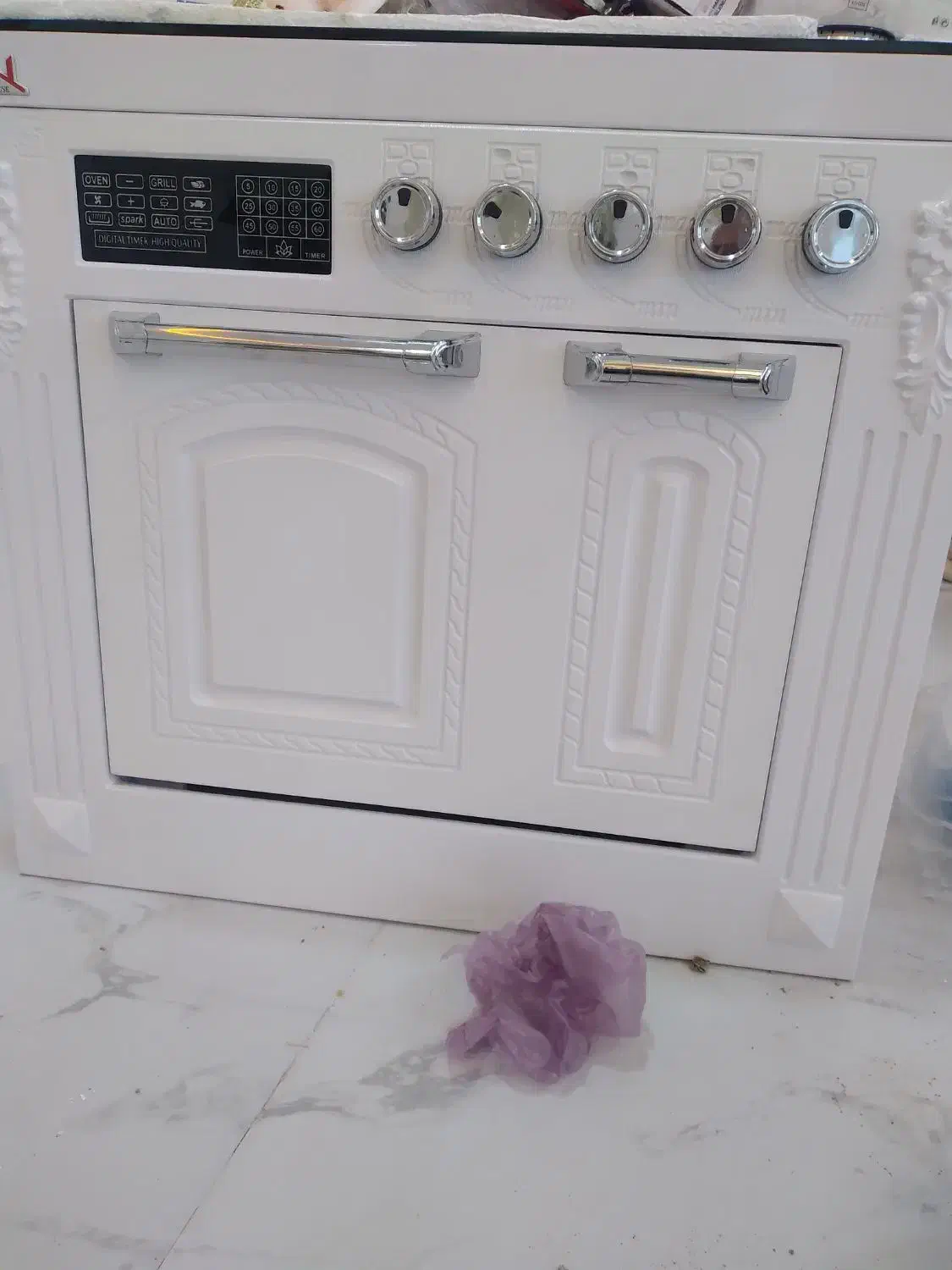 گاز غذا پزی درب شیشه ای و درب چوبی|اجاق گاز و لوازم برقی پختوپز|نورآباد, |دیوار