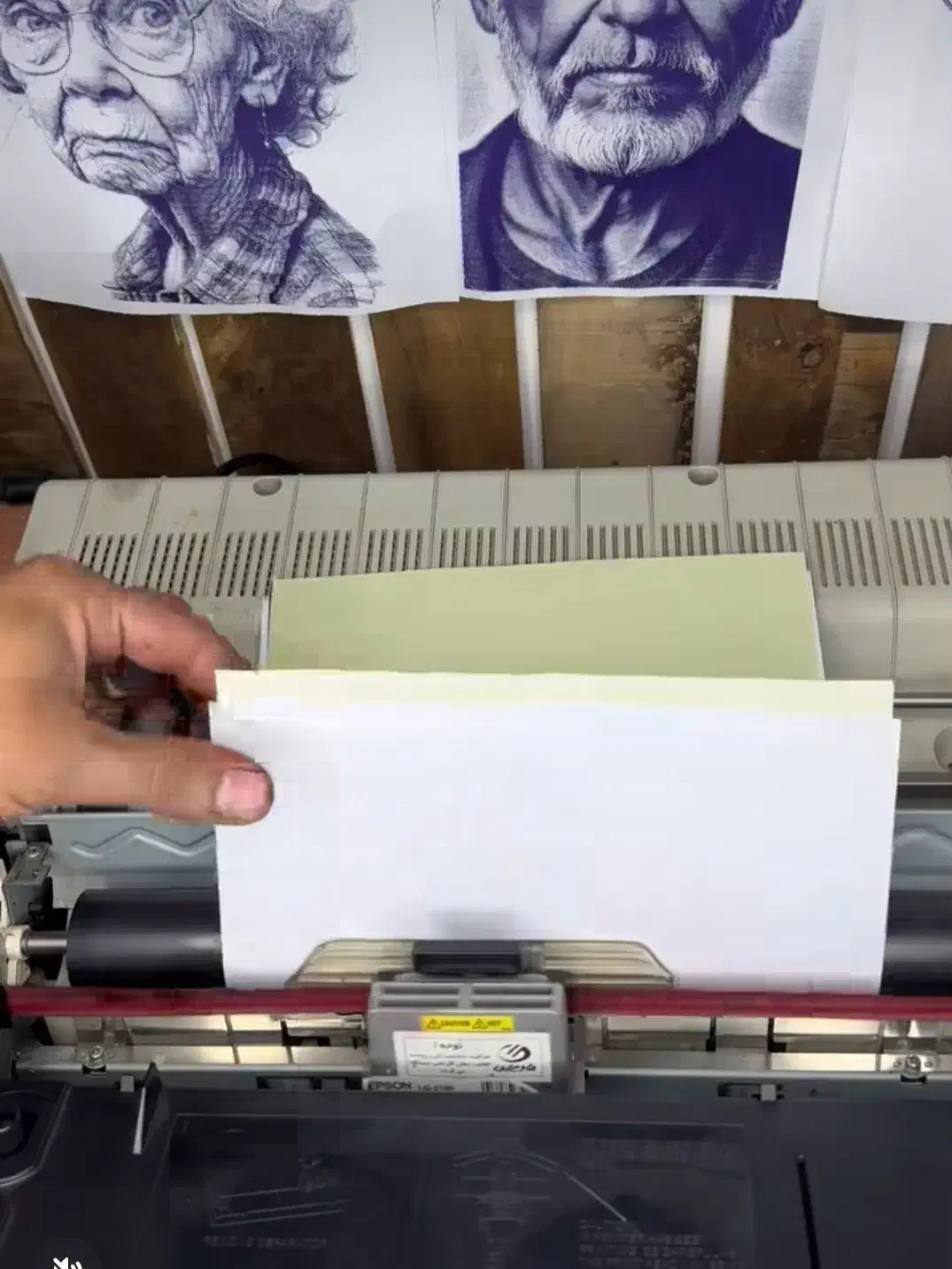 پرینتر سوزنی اپسون|پرینتر، اسکنر، کپی، فکس|خمینیشهر, |دیوار