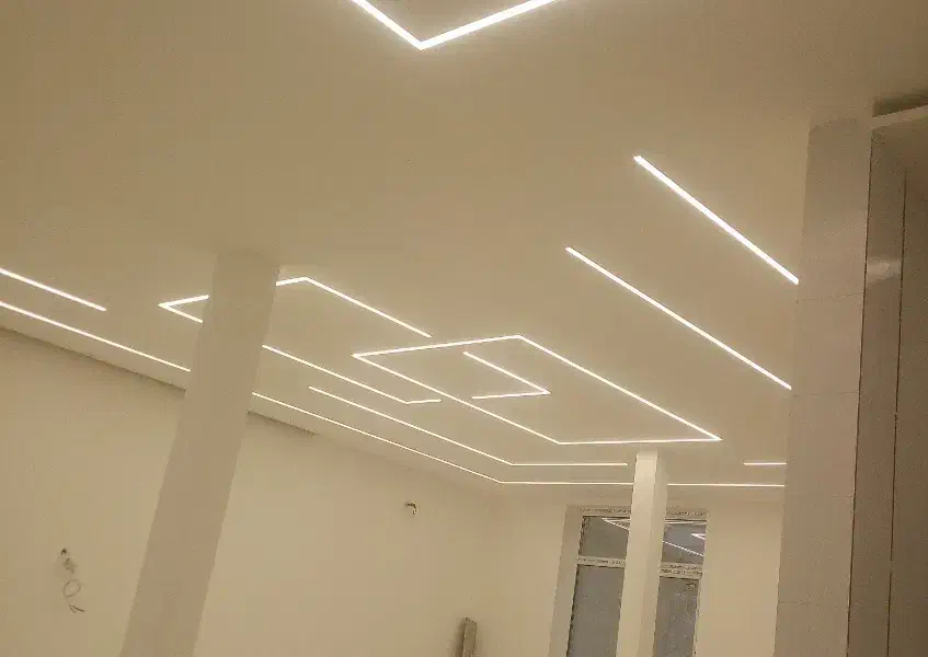 تولید و نصب لاین نوری لاینر|لامپ و چراغ|همدان, |دیوار