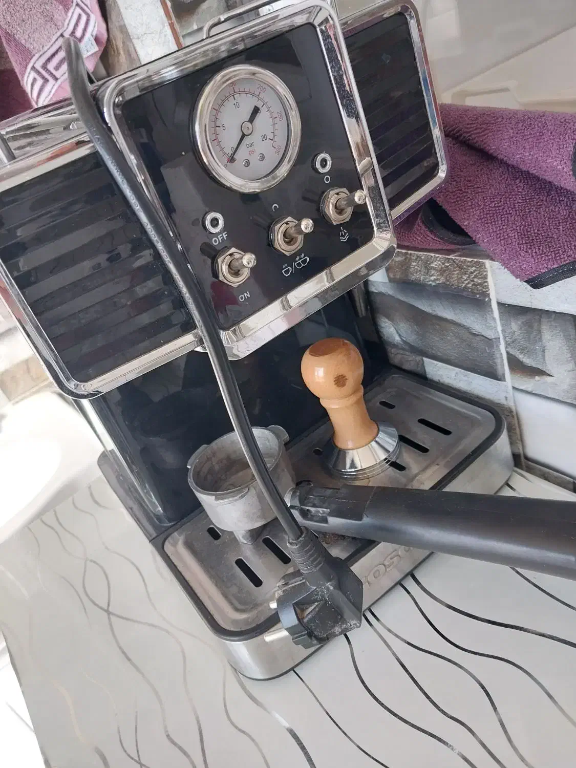 قهوه ساز گاوسونیک۲۰بار|سماور، چایساز، قهوهساز|سرپل ذهاب, |دیوار