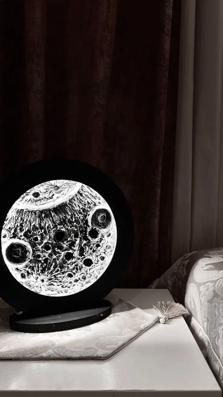 ماه دکوراتیو|چراغ خواب و آباژور|اصفهان, آهنگران|دیوار