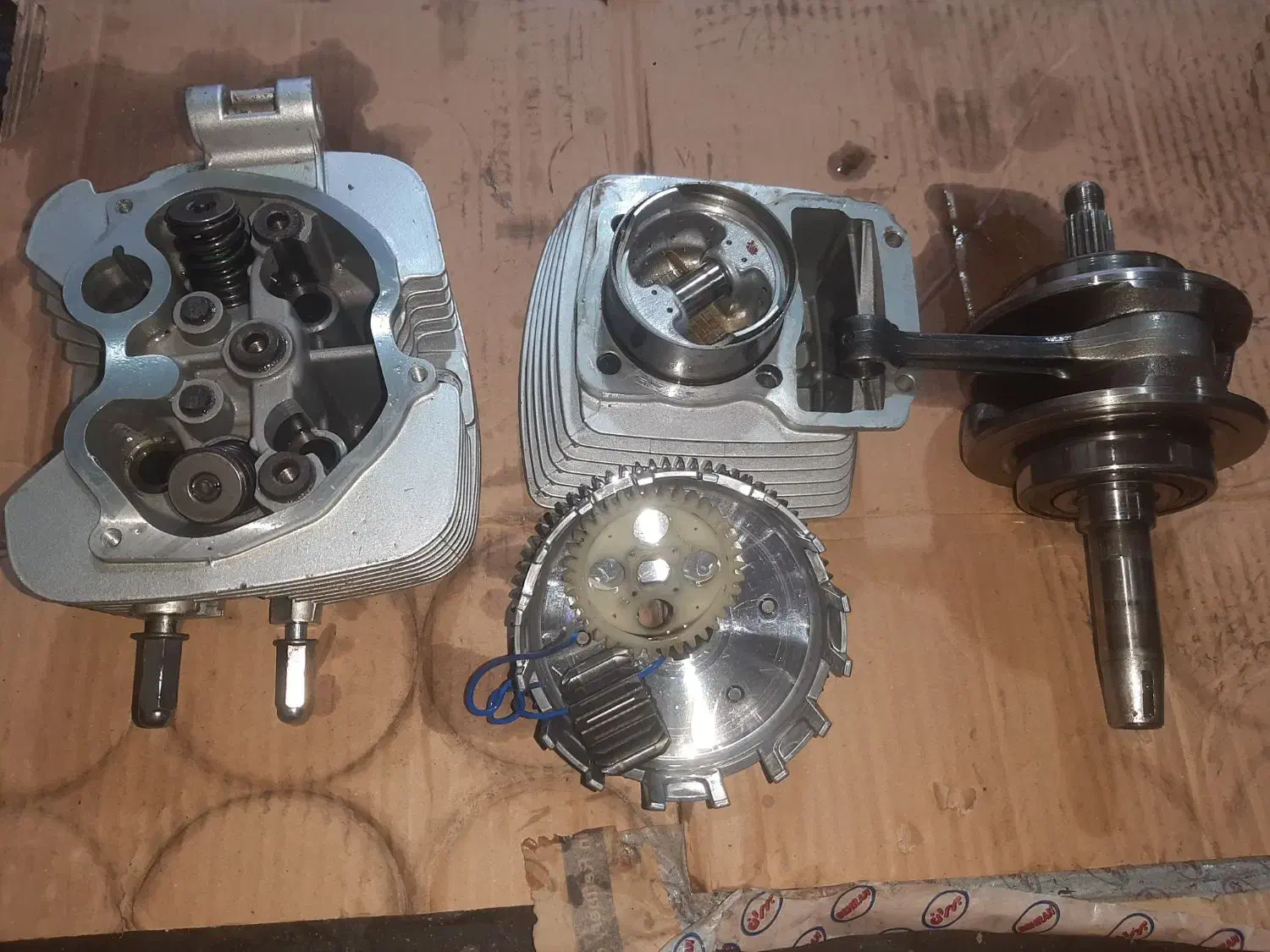 لوازم موتور سیکلت هندا ۲۰۰ فابریک|قطعات یدکی و لوازم جانبی|علی‌آباد کتول, |دیوار