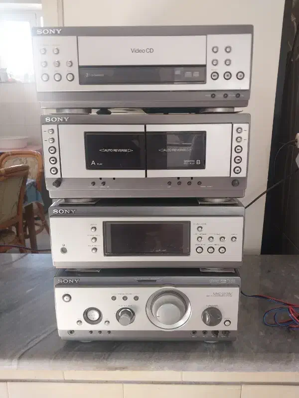 سه سری ظبط سونی اصل باصداهای دلنشین|سیستم صوتی خانگی|باسمنج, |دیوار