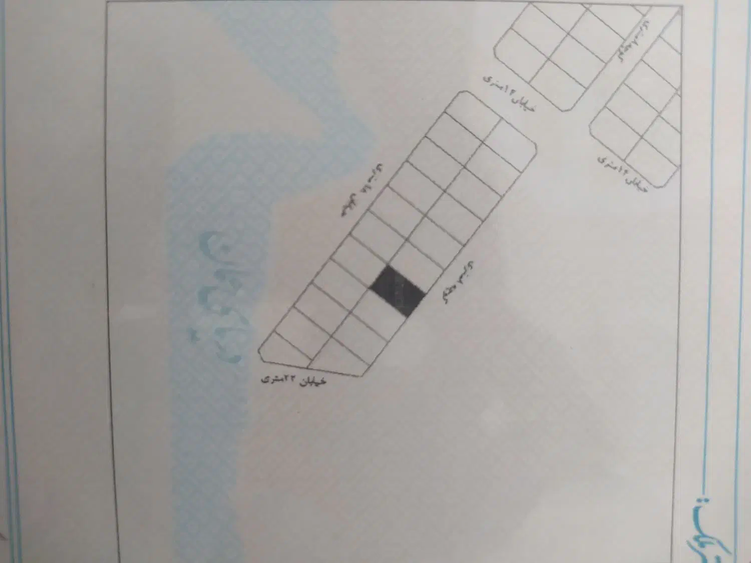 فروش زمین نیرو انتظامی|فروش زمین و ملک کلنگی|دهگلان, |دیوار