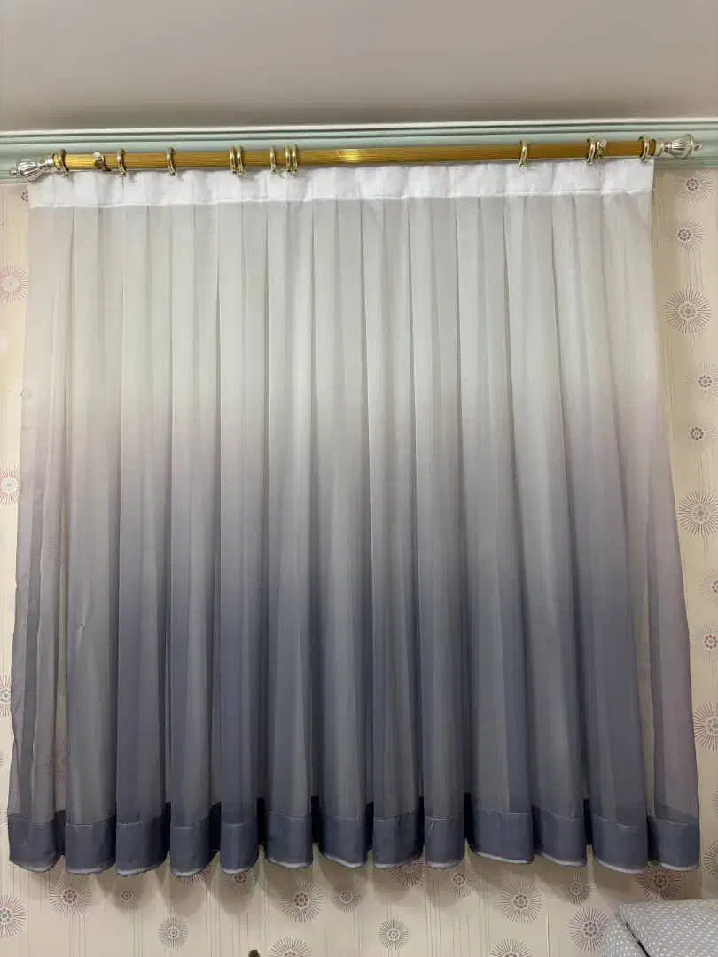 ۲ عدد پرده و زیر پرده ای|پرده، رانر، رومیزی|کاشان, معلم|دیوار