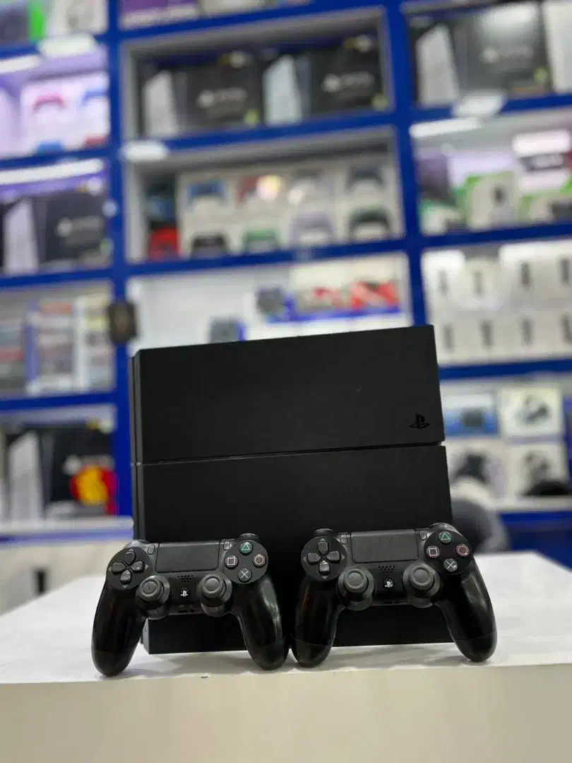 کنسول ps4 کپی خور ورژن 9 دو دسته فول گیم|کنسول، بازی ویدئویی و آنلاین|مهدی شهر, |دیوار