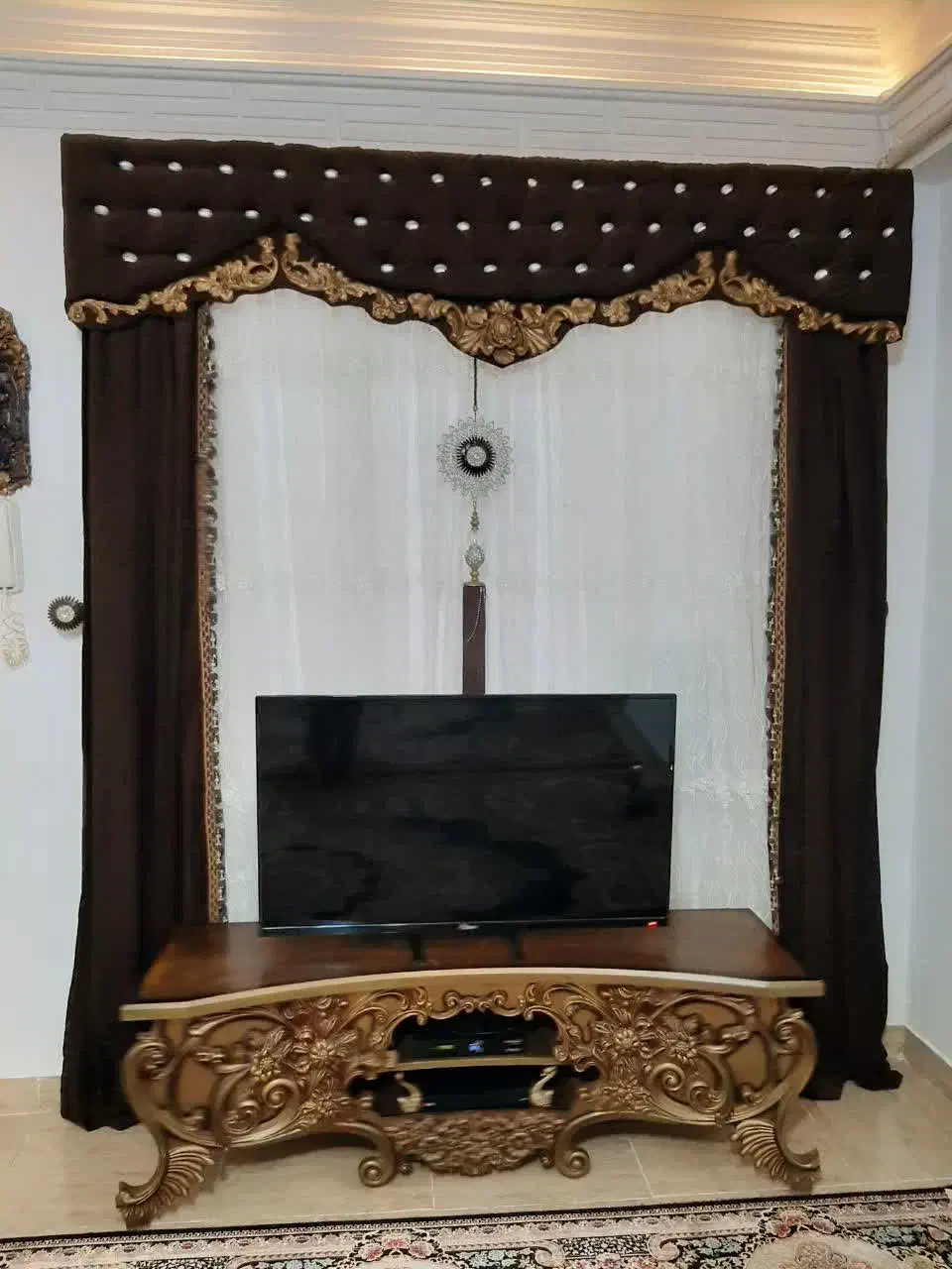 پرده|پرده، رانر، رومیزی|رشت, سلیمانداراب|دیوار