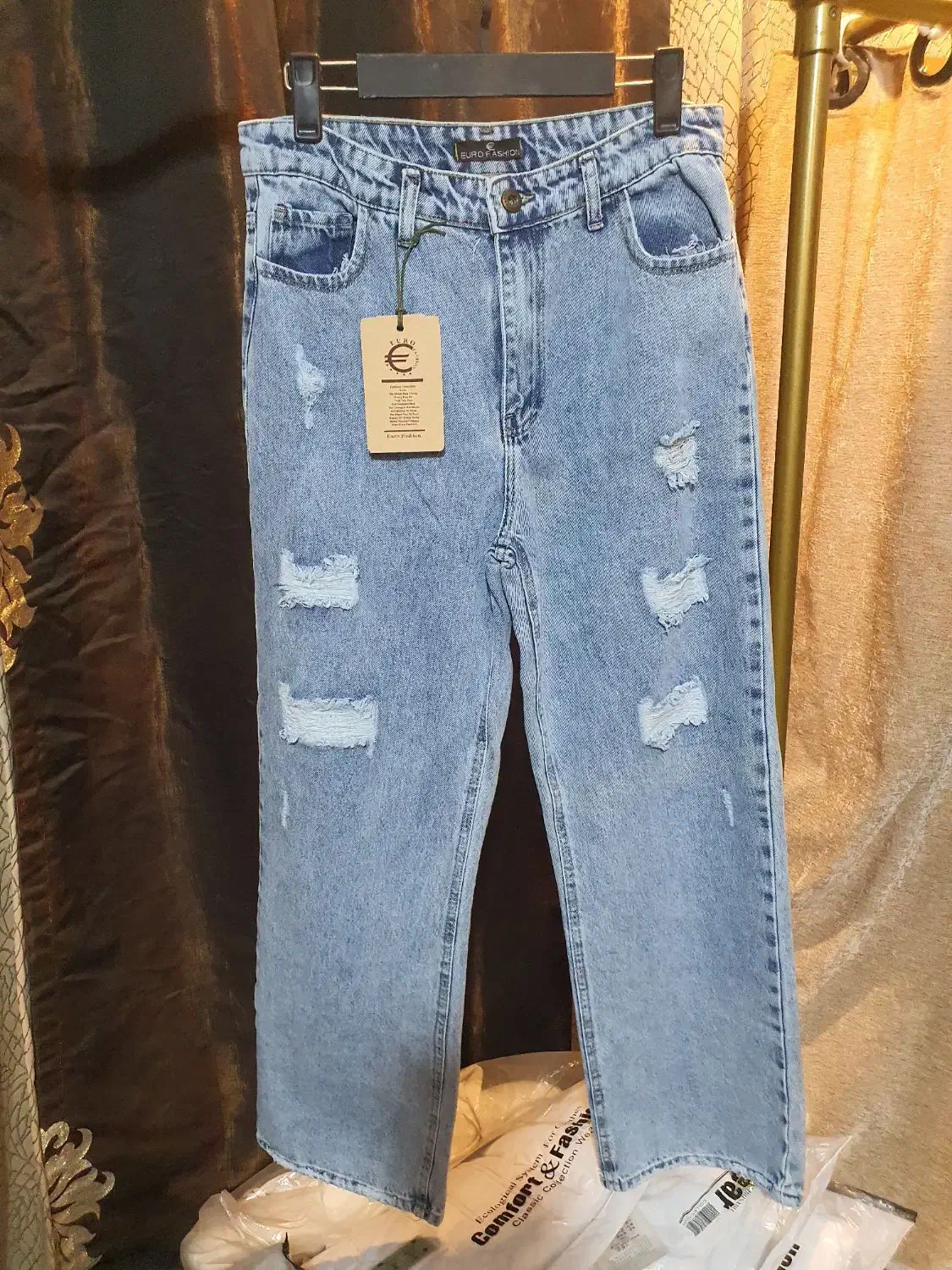 50 عدد شلوار جین گرم بالا زیر فی فقط عمده|لباس|تهران, اباذر|دیوار