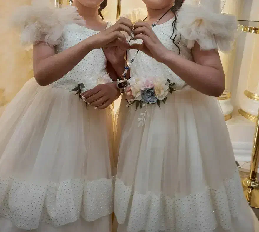 لباس عروس دخترانه سایز|لباس|ساوه, |دیوار