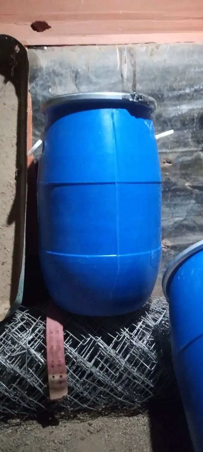 بشکه پلاستیکی نو|ظروف نگهدارنده، پلاستیکی، یک‌بارمصرف|قزوین, |دیوار