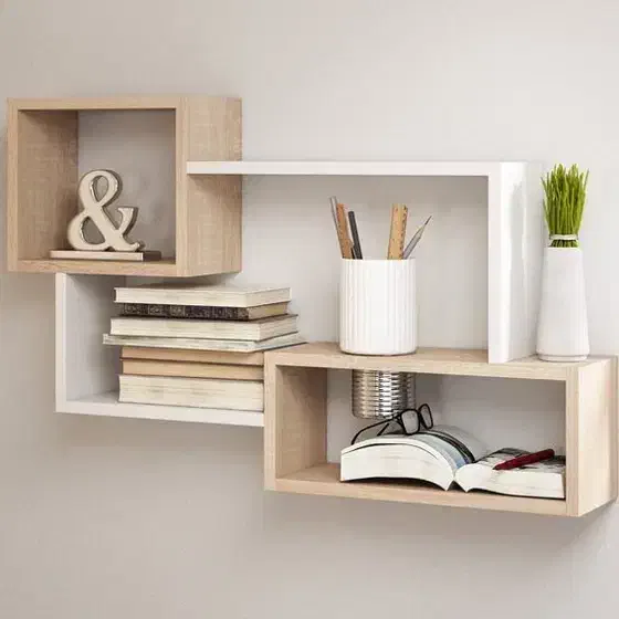 شلف دیواری|کتابخانه، شلف، قفسه‌های دیواری|شوش, |دیوار