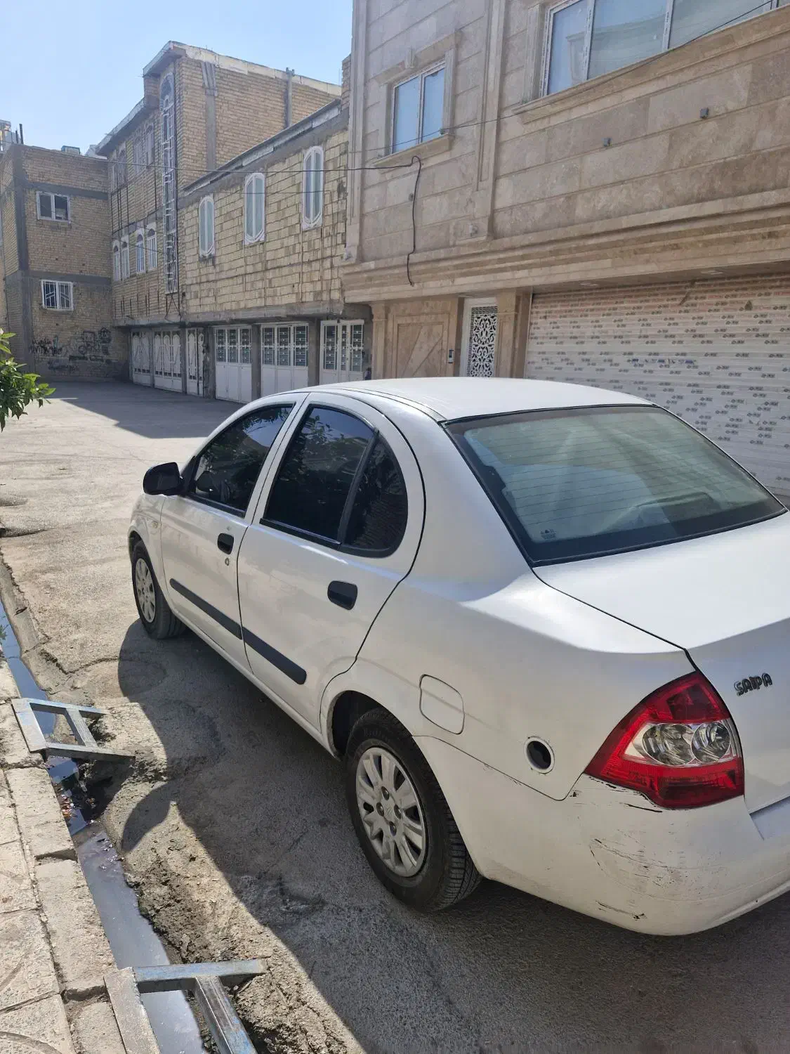 فروش تیبا صندوق دار مدل ۹۴|خودرو سواری و وانت|مرودشت, پشت سایپا|دیوار