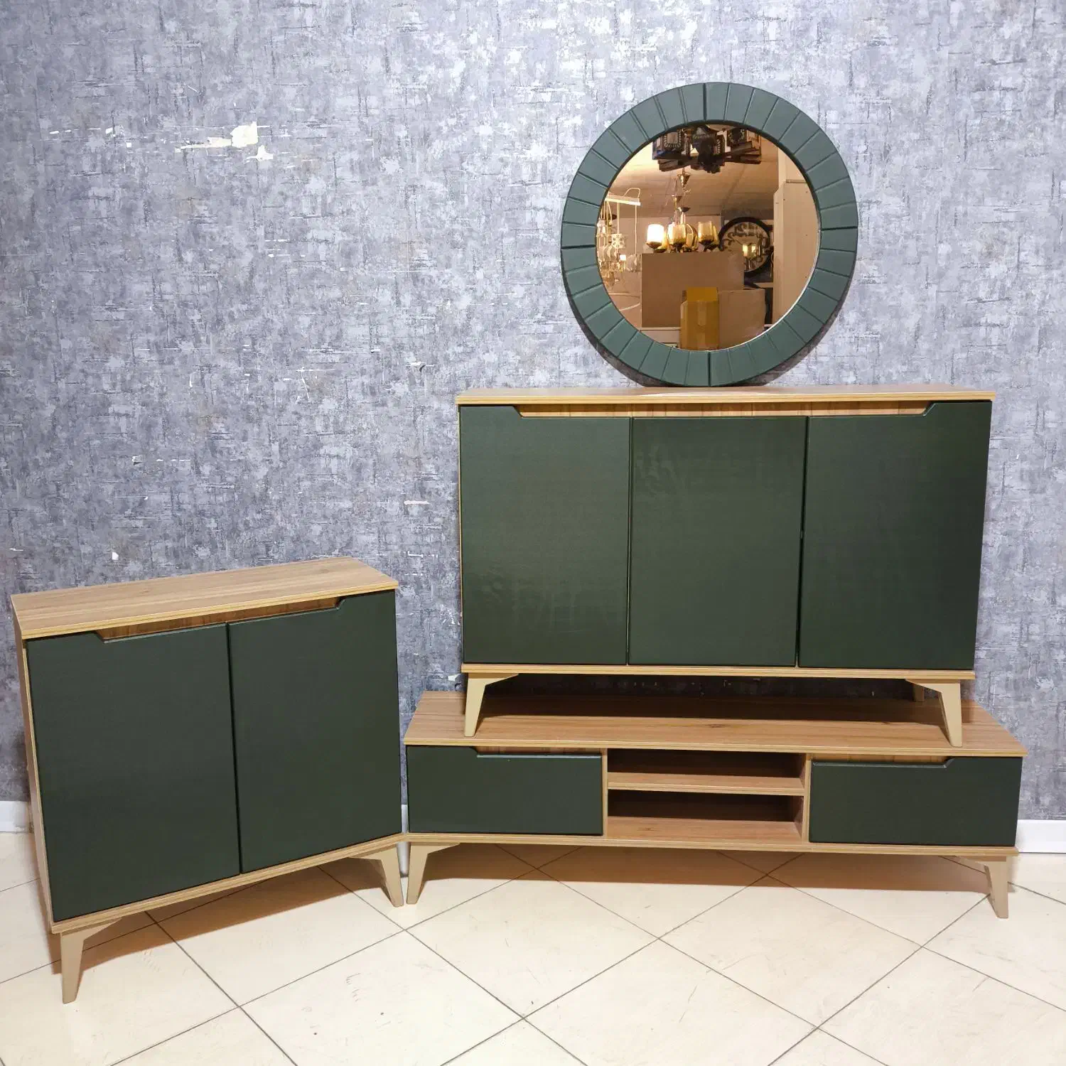 جاکفشی مدل حصیری و شکاری|جاکفشی، کمد، دراور|اسلامشهر, شهرک سعیدیه|دیوار