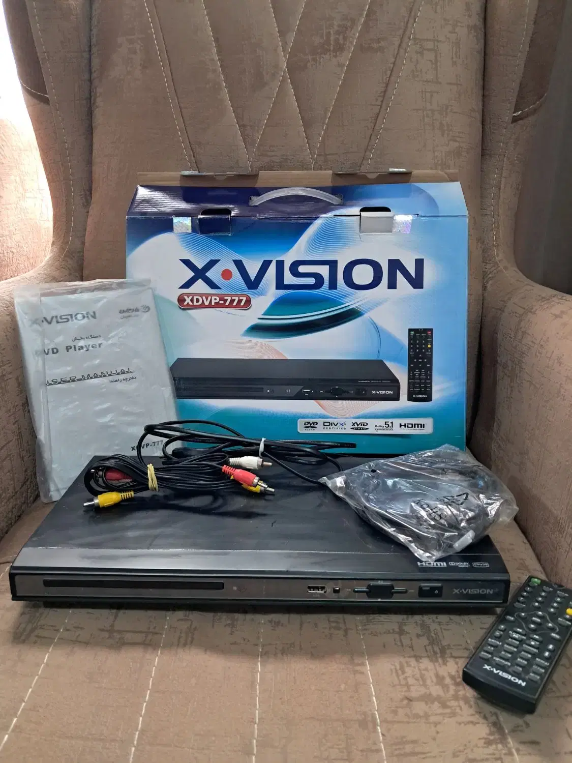دستگاه DVD X.visiol|پخش‌کننده DVD و ویدیو|یزد, |دیوار