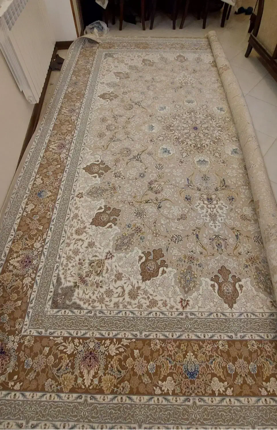 فرش ۱۲متری  راوند خاطره|فرش|اصفهان, بهارستان|دیوار