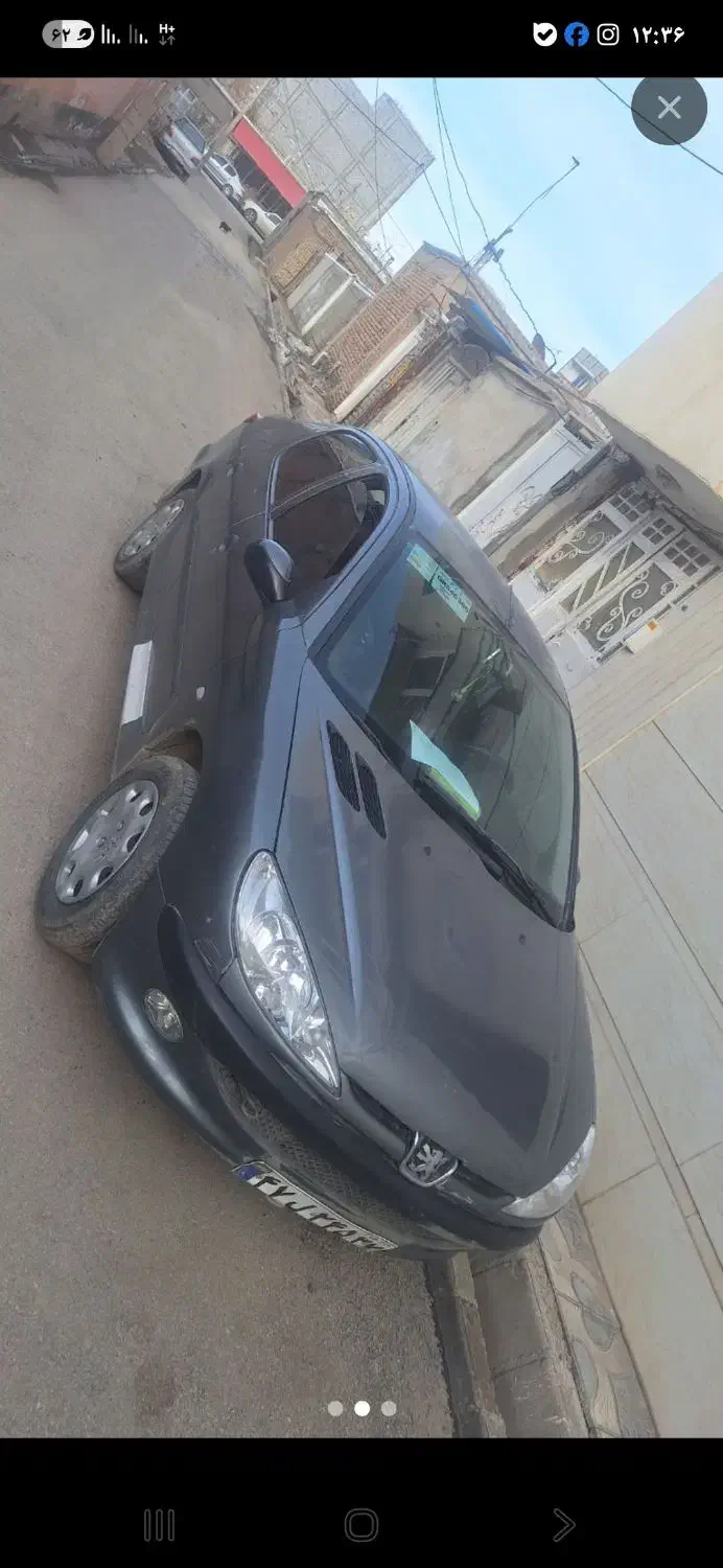 206 sd tu5 v8 مدل ۸۶|خودرو سواری و وانت|ماکو, |دیوار