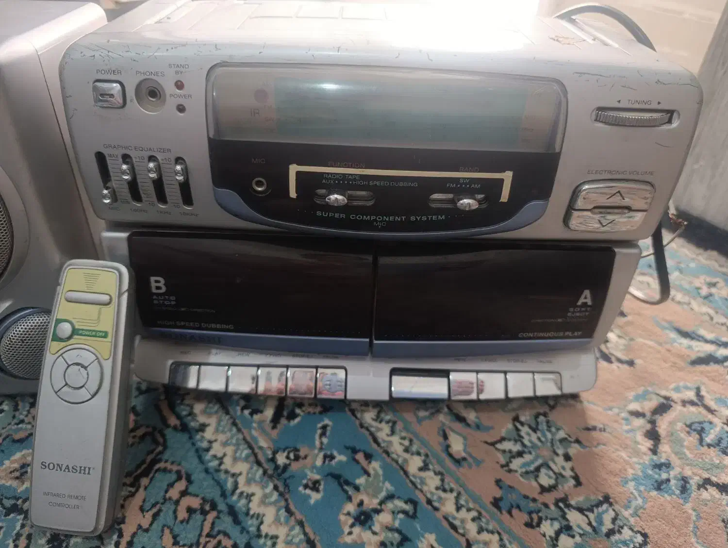 ظبط قدیمی|سیستم صوتی خانگی|جیرفت, |دیوار