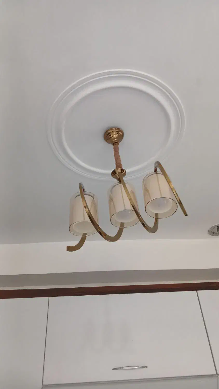 لوستر|لوستر و چراغ آویز|فومن, |دیوار