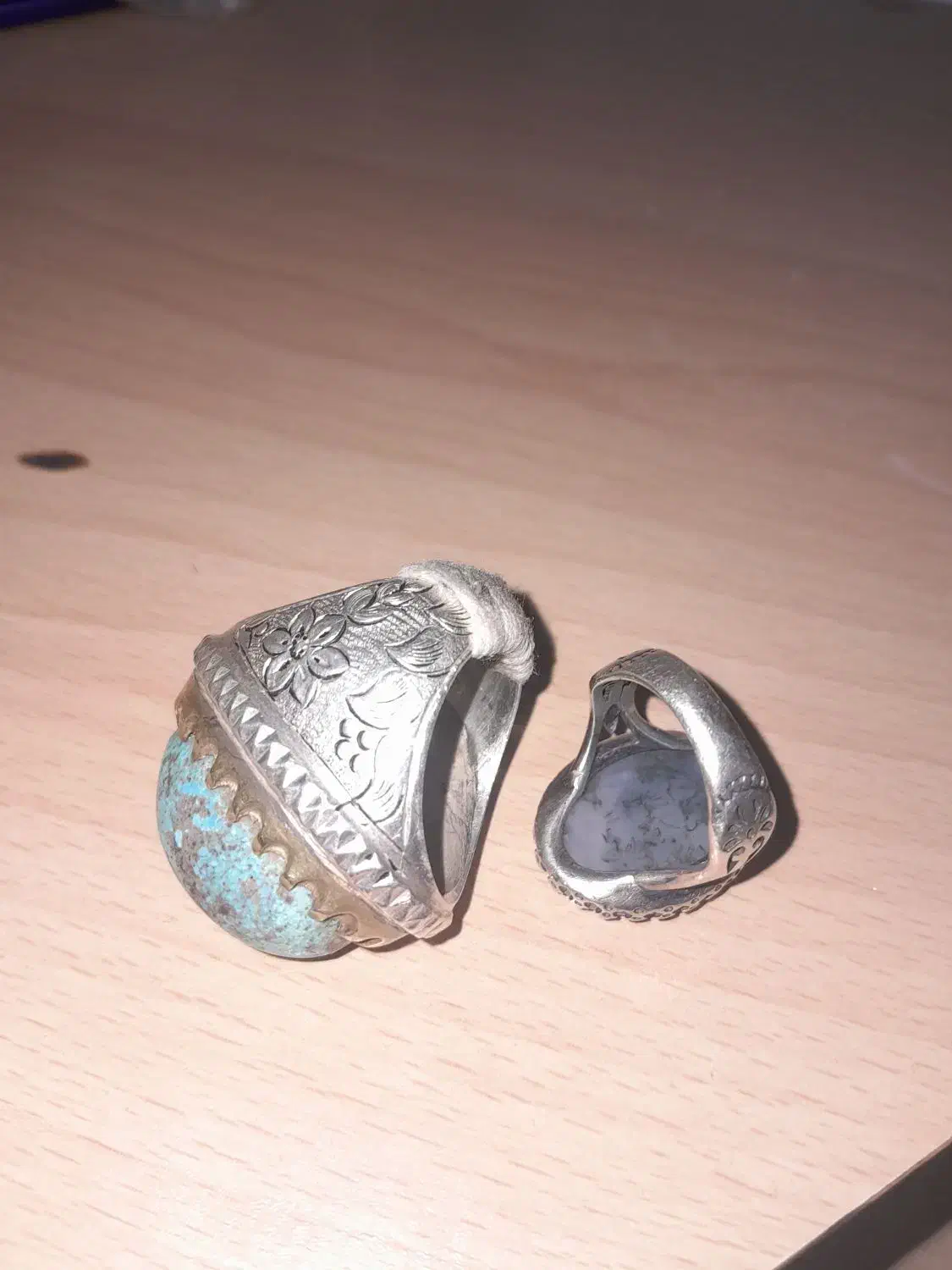 انگشتر فیروزه و شجر|جواهرات|ساری, |دیوار