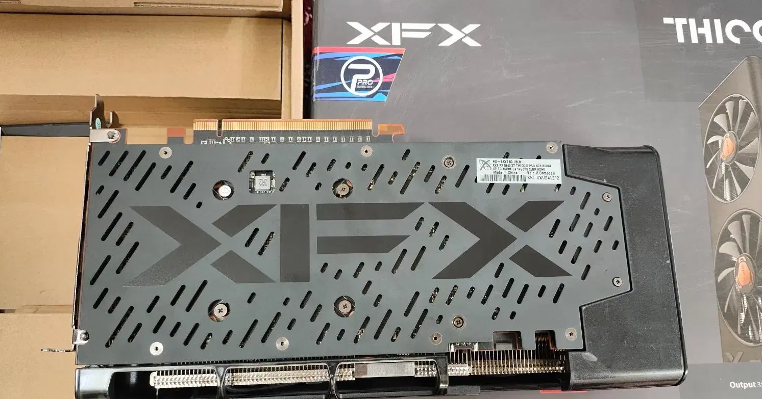 کارت گرافیک xfx Rx 5600xt در حد|قطعات و لوازم جانبی رایانه|اردکان, |دیوار