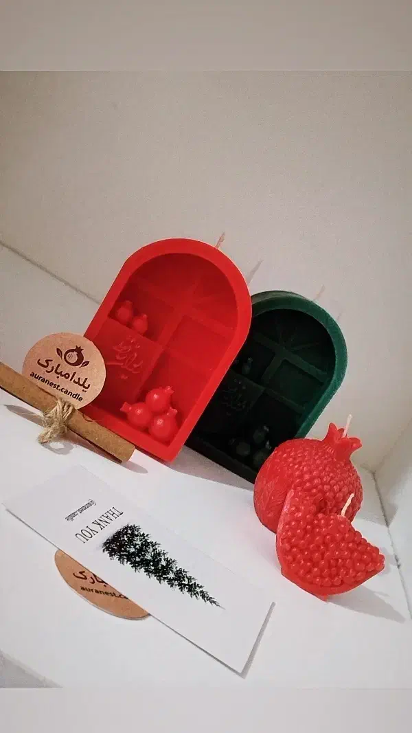 پک شمع یلدایی|صنایع دستی و سایر لوازم تزئینی|شاهینشهر, شهرک سایت|دیوار