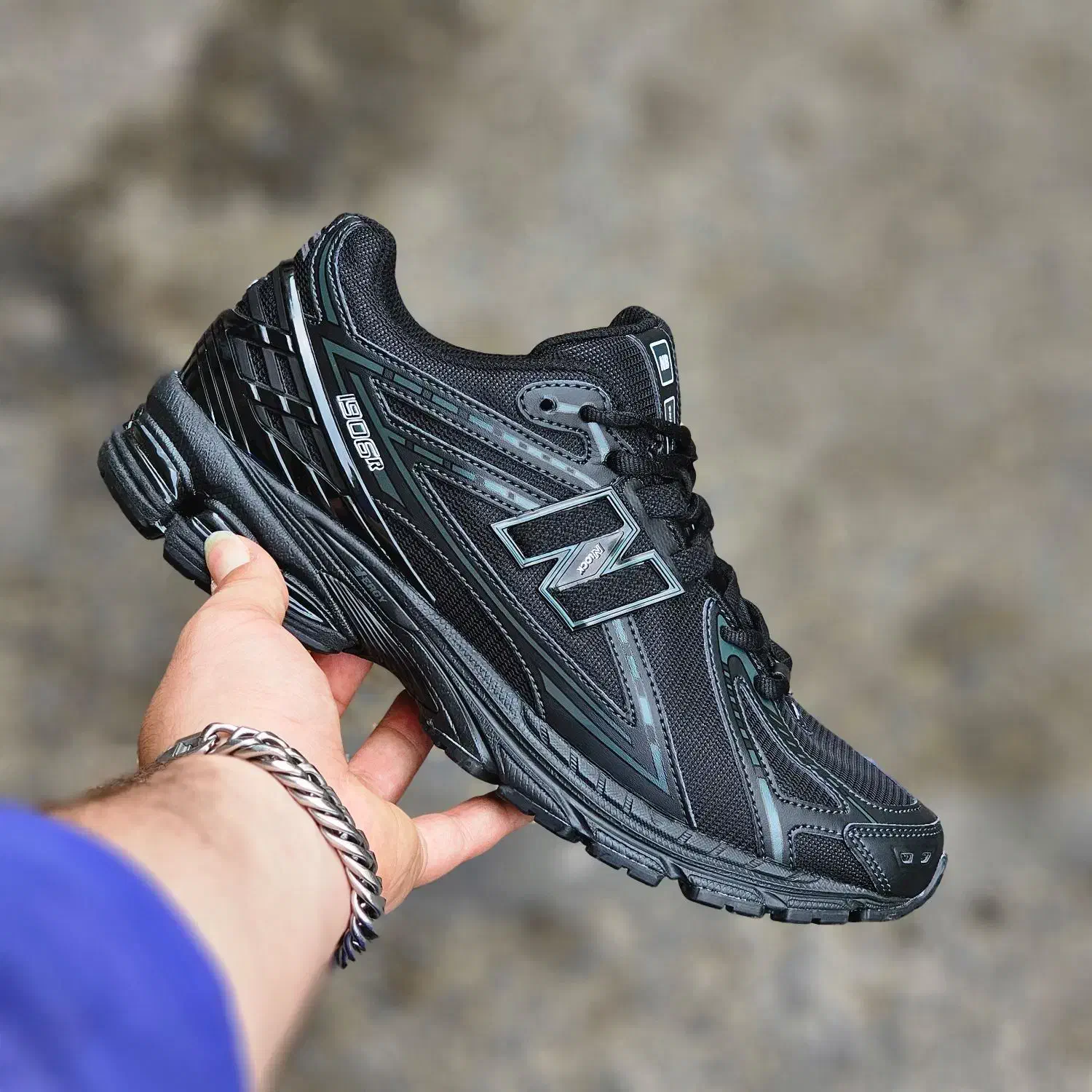 کتونی نیوبالانس ۱۹۰۶ مشکی تمام|کیف، کفش، کمربند|تهران, پرستار|دیوار