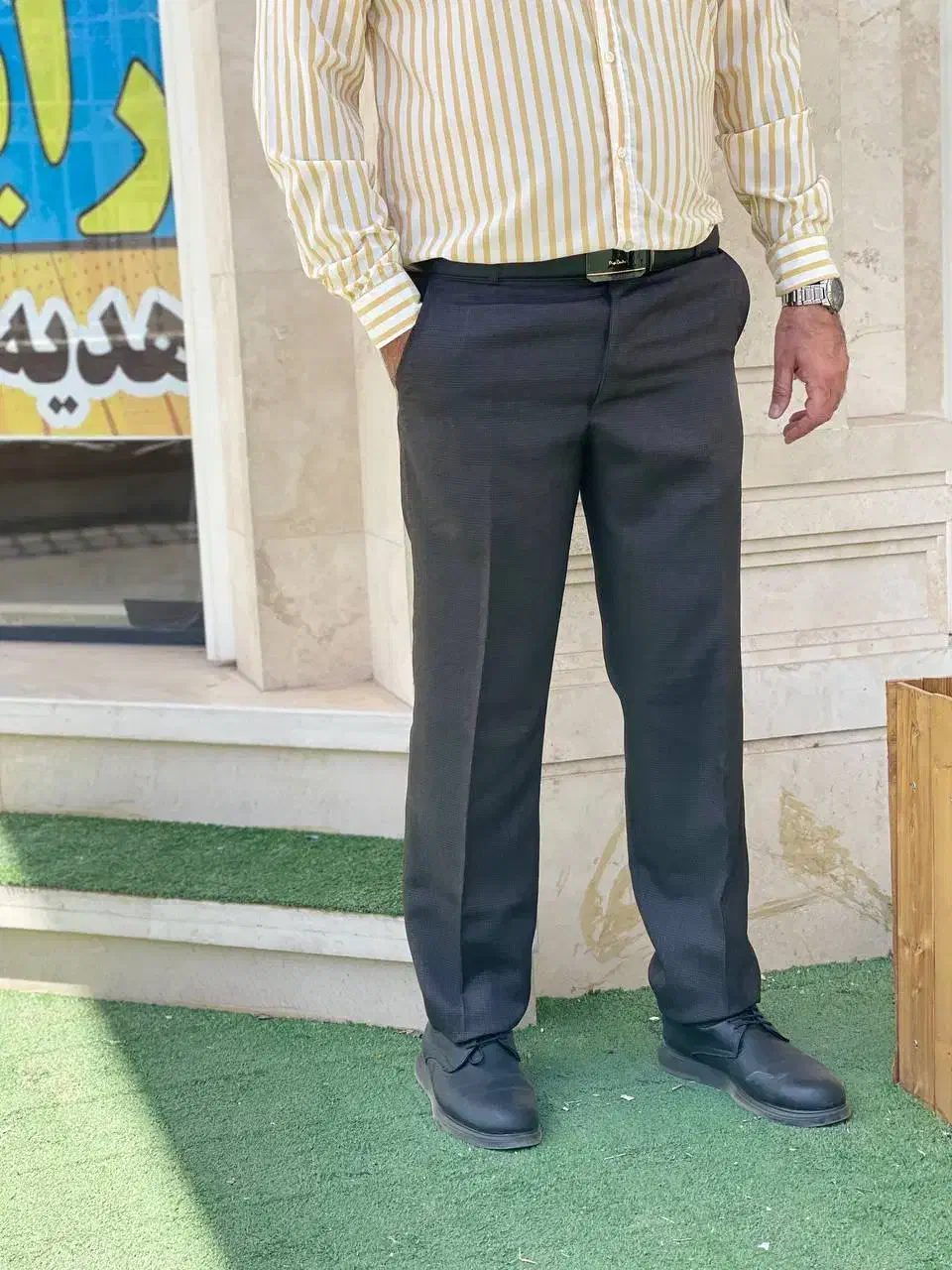 شلوار پارچه ای مردانه|لباس|کاشان, پا نخل|دیوار