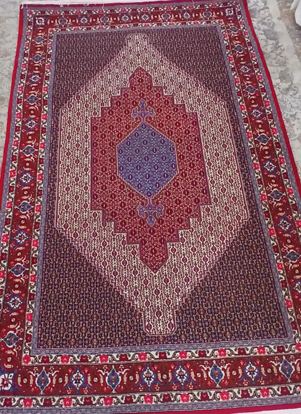 فرش دستباف کلاه فرنگ ۶متری|فرش|سنندج, |دیوار