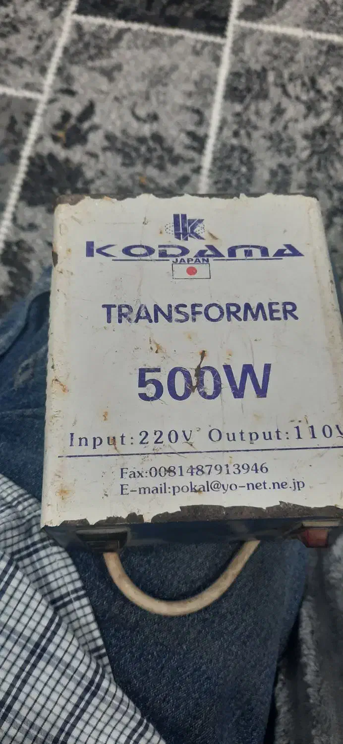 ترانسفورماتور کودما KT500W|سایر لوازم برقی|آبادان, |دیوار