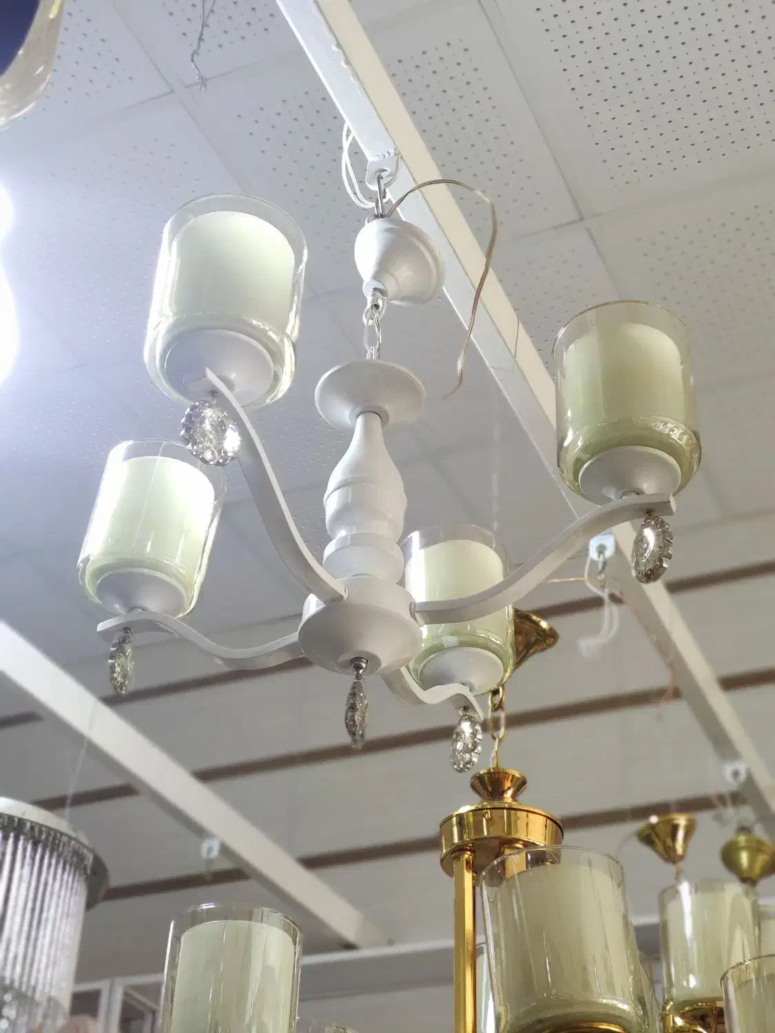 لوستر عروس|لوستر و چراغ آویز|سنندج, |دیوار